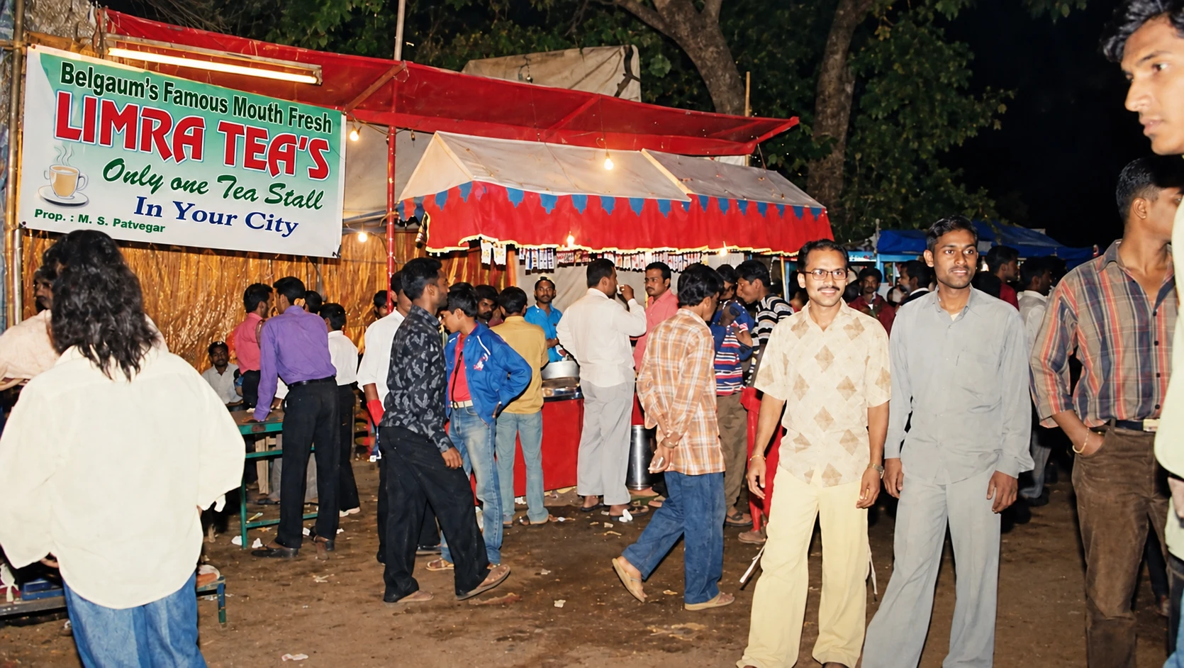 The original Limra Tea's stall